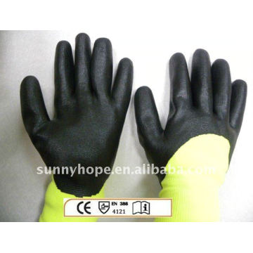 Nitrile coated glove